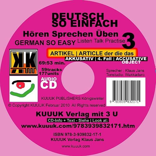 9783939832171 Deutsch So Einfach HÖren Sprechen Üben 3 German So Easy Talk Listen Practise 3